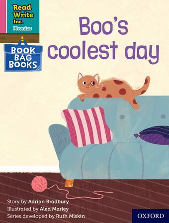 RWI PHONICS: BBB PINK 10 Boo's coolest day book cover