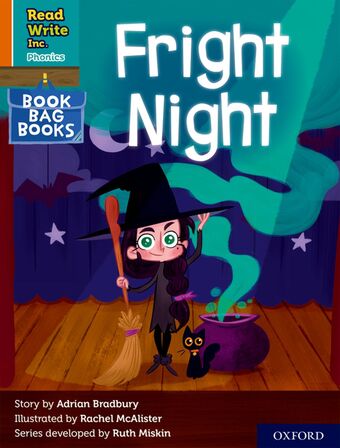 RWI PHONICS: BBB ORANGE 3 Fright night book cover
