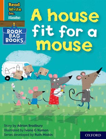 RWI PHONICS: BBB ORANGE 11 A house fit for a mouse book cover