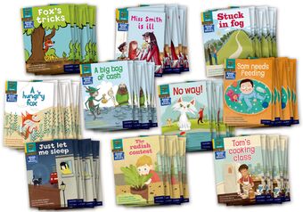 Read Write Inc. Phonics Book Bag Books: Yellow Set 5 Storybooks Pack of 100 book cover