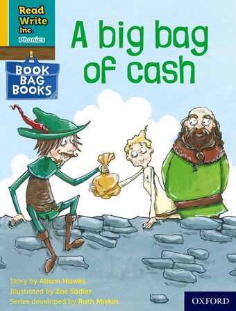 RWI PHONICS: BBB YELLOW 5 A big bag of cash book cover
