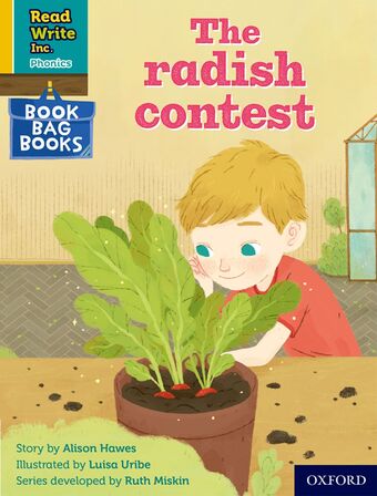 RWI PHONICS: BBB YELLOW 9 The radish contest book cover