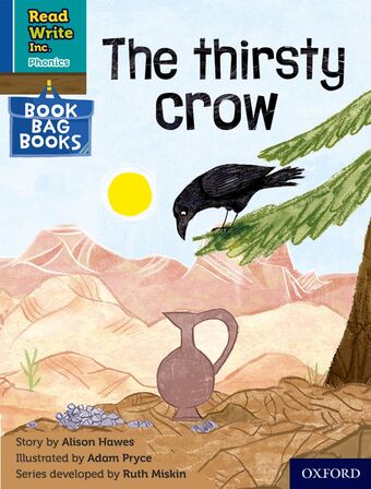 RWI PHONICS: BBB BLUE 4 The thirsty crow book cover