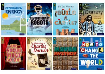 TreeTops InFact Oxford Levels 18-20 Pack of 9 book cover