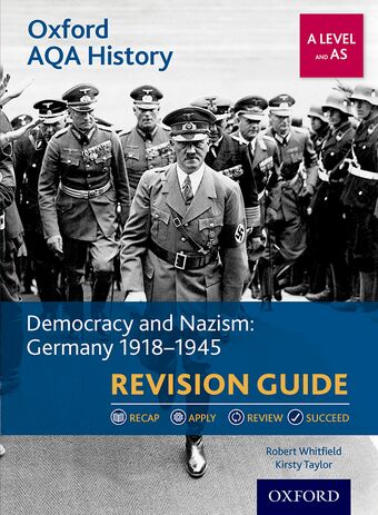 Oxford AQA History for A Level: Democracy and Nazism book cover