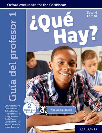 Que Hay 1 Libro del Profesor & Online Audio & Audio CDs book cover