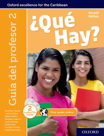 Que Hay 2 Libro del Profesor & Online Audio & Audio CDs book cover