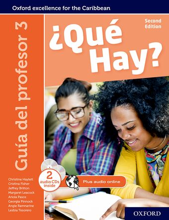 Que Hay 3 Libro del Profesor & Online Audio & Audio CD book cover
