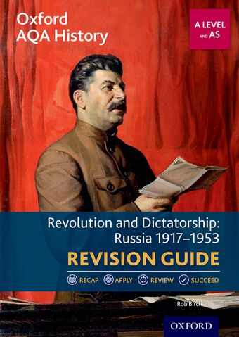 Oxford AQA History for A Level: Revolution and Dictatorship: Russia 1917-1953 book cover