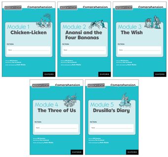 Read Write Inc. Comprehension: Modules 1-5 Mixed Pack of 5 book cover