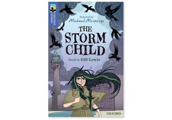 TreeTops Greatest Stories Oxford Level 17 Pack 6 The Storm Child book cover