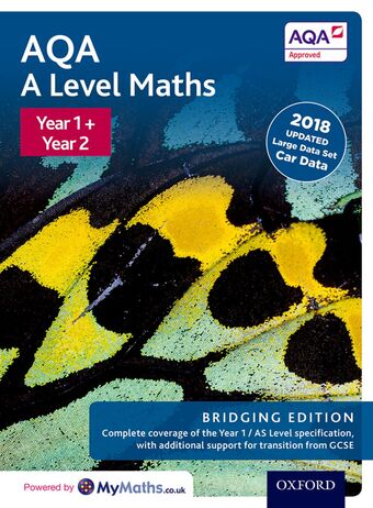 AQA A Level Maths: Bridging Edition: Year 1 and 2 Combined Student Book book cover