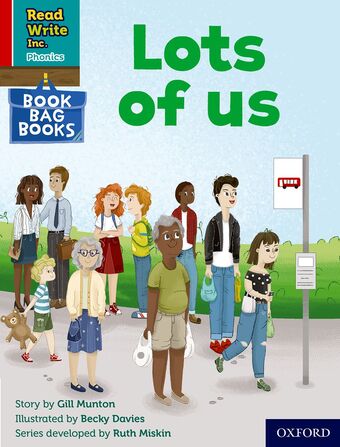 RWI PHON:BBB RED DITTY 8 Lots of us book cover