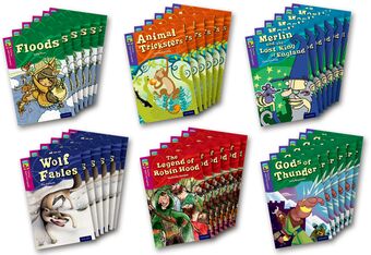 TreeTops Myths and Legends Levels 10 and 11 Pack of 36 book cover
