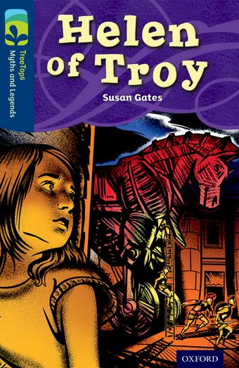 TreeTops Myths and Legends Level 14 Helen of Troy book cover