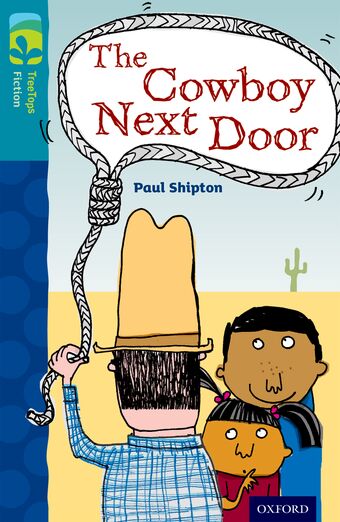 TreeTops Fiction Level 9A The Cowboy Next Door book cover