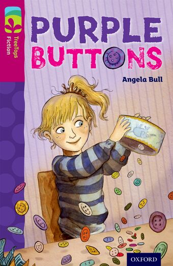 TreeTops Fiction Level 10A Purple Buttons book cover