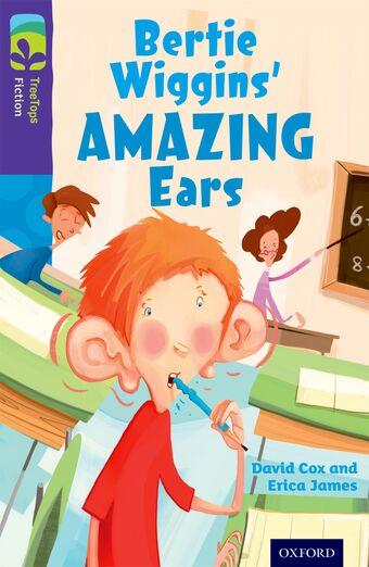 TreeTops Fiction Level 11 Bertie Wiggins' Amazing Ears book cover
