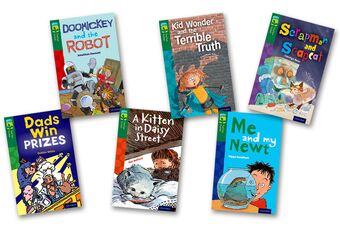 Oxford Reading Tree TreeTops Fiction Level 12B Pack of 6 book cover