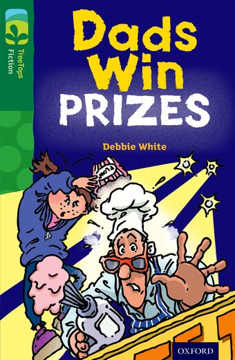 TreeTops Fiction Level 12B Dads Win Prizes book cover