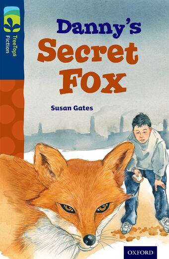 TreeTops Fiction Level 14 Danny's Secret Fox book cover