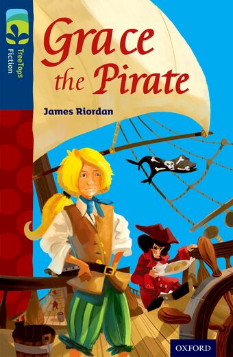 TreeTops Fiction Level 14 Grace the Pirate book cover