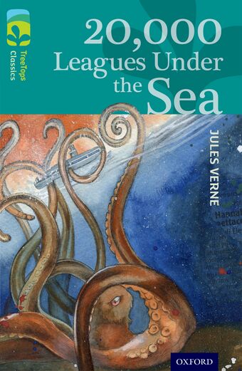 Oxford Reading Tree TreeTops Classics Level 16 20,000 Leagues Under the Sea book cover