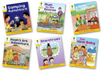 Oxford Reading Tree Biff, Chip and Kipper Level 5 More Stories B Pack of 6 book cover