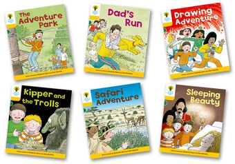 Oxford Reading Tree Biff, Chip and Kipper Level 5 More Stories C Pack of 6 book cover