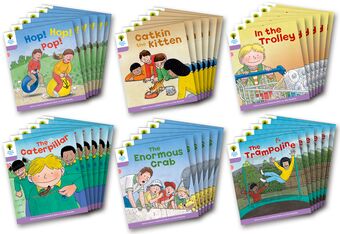 ORT Biff, Chip and Kipper Stories Decode and Develop Level 1+ Class Pack of 36 book cover