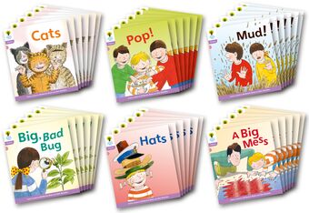 Oxford Reading Tree Floppy's Phonics Fiction Level 1+ Class Pack of 36 book cover