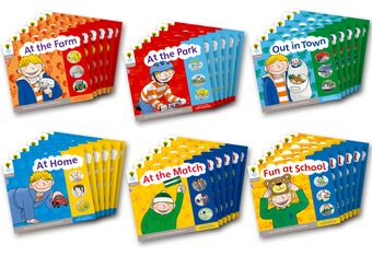 Oxford Reading Tree Floppy's Phonics Sounds and Letters Level 1 Class Pack of 36 book cover