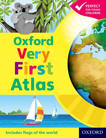 Oxford Very First Atlas book cover