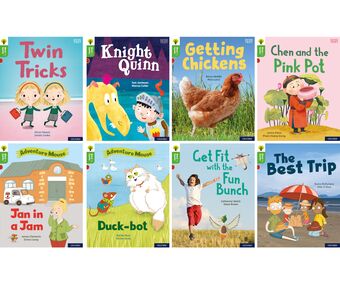 Oxford Reading Tree Word Sparks Level 2 Mixed Pack of 8 book cover