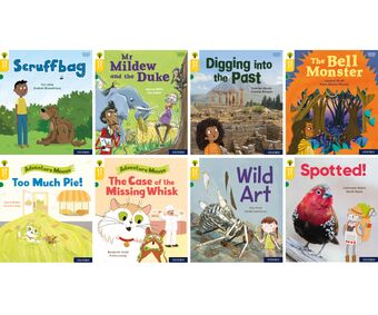 Oxford Reading Tree Word Sparks: Level 5 Mixed Pack of 8 book cover