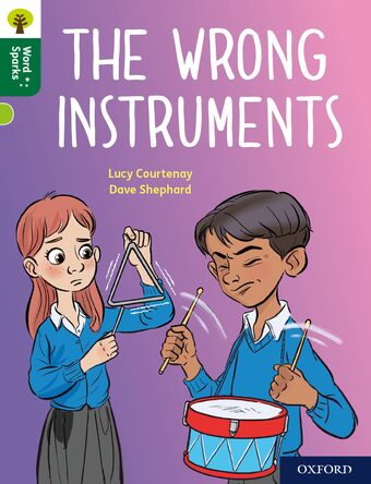 Oxford Reading Tree Word Sparks: Level 12 The Wrong Instruments book cover