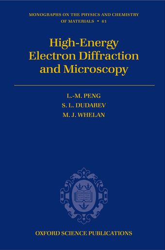 High Energy Electron Diffraction and Microscopy book cover