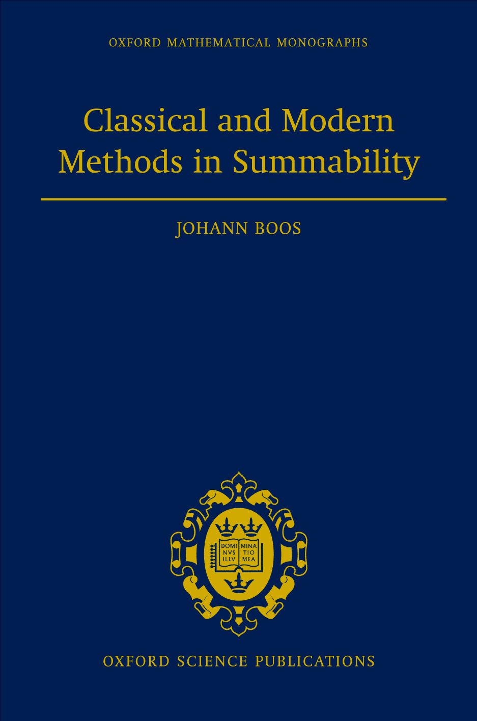 Classical and Modern Methods in Summability book cover
