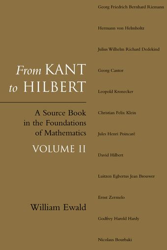 From Kant to Hilbert, Volume 2 book cover