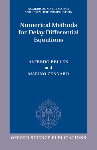 Numerical Methods for Delay Differential Equations book cover