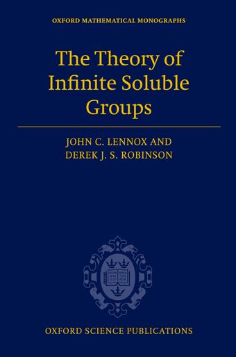 The Theory of Infinite Soluble Groups book cover
