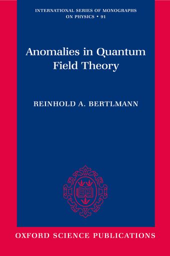 Anomalies in Quantum Field Theory book cover