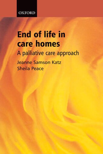 End of Life in Care Homes book cover