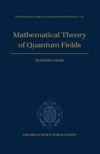 Mathematical Theory of Quantum Fields book cover