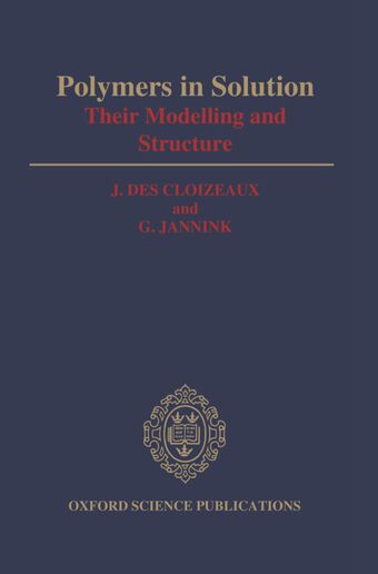 Polymers in Solution book cover