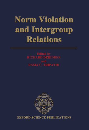 Norm Violation and Intergroup Relations book cover