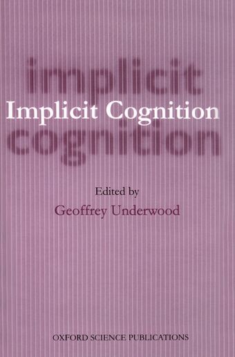 Implicit Cognition book cover