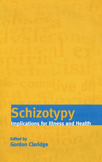 Schizotypy book cover