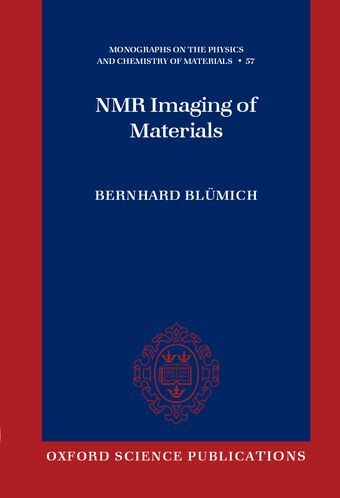 NMR Imaging of Materials book cover