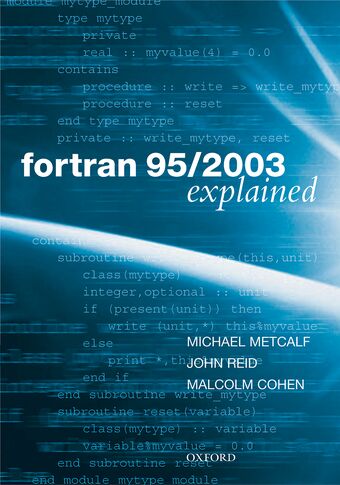 Fortran 95/2003 Explained book cover